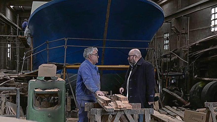 'Pescadores de Historias' visita hoy las carpinterías de ribeira en la ría de Arousa